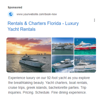 yacht charter marketing, yacht rentals marketing, yacht marketing